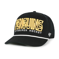 Pittsburgh Penguins '47 Byline Hitch Adjustable Hat - Black | US 202801560