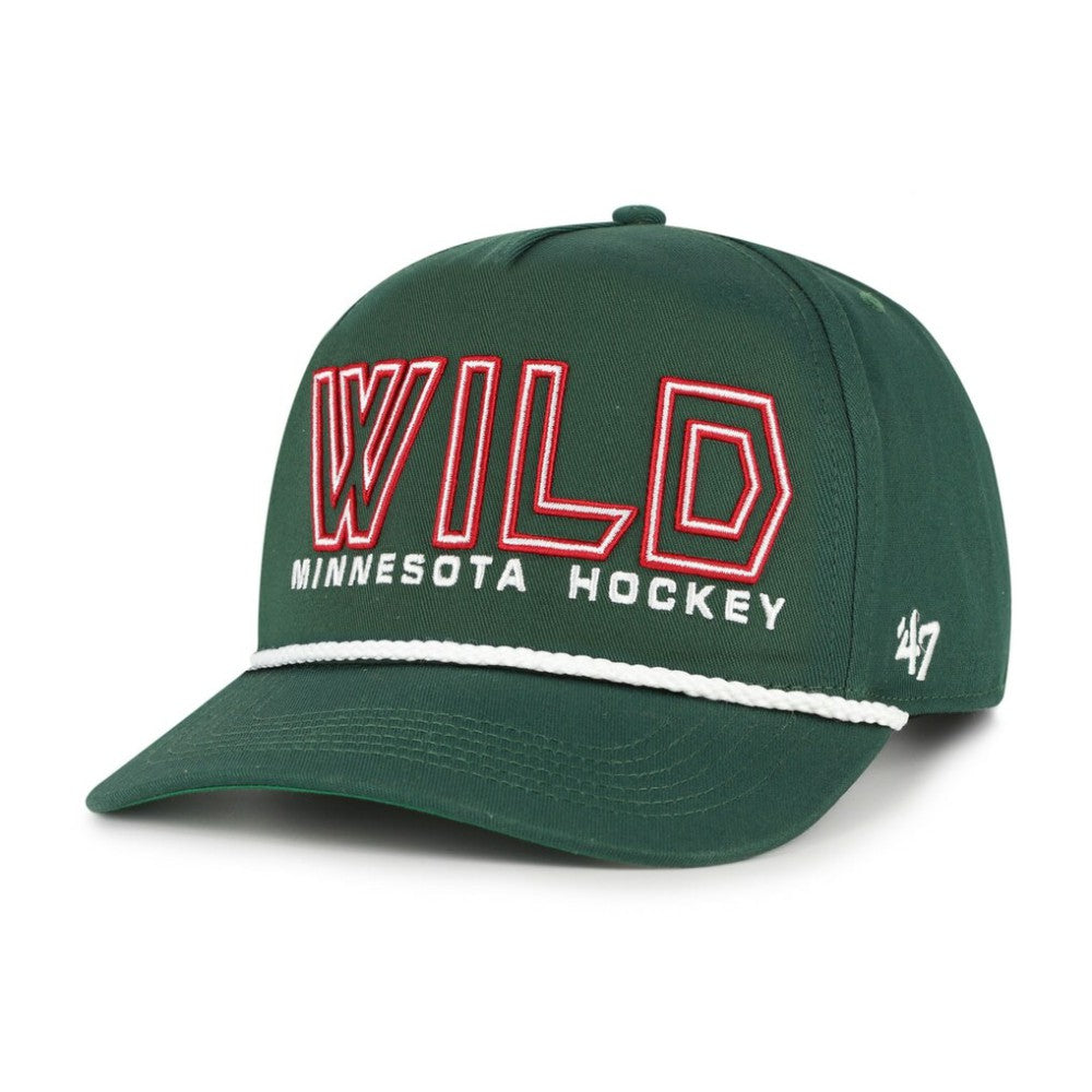 Minnesota Wild '47 Byline Hitch Adjustable Hat - Green | US 202801562