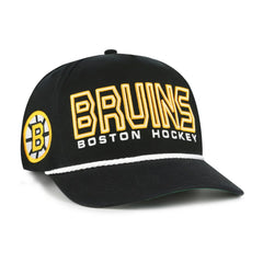 Boston Bruins '47 Byline Hitch Adjustable Hat - Black | US 202801563