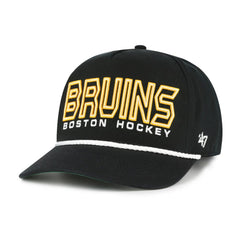 Boston Bruins '47 Byline Hitch Adjustable Hat - Black | US 202801563