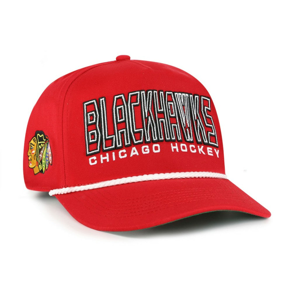 Chicago Blackhawks '47 Byline Hitch Adjustable Hat - Red | US 202801565