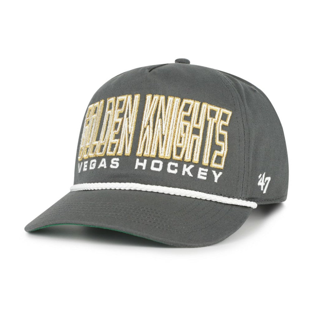 Vegas Golden Knights '47 Byline Hitch Adjustable Hat - Charcoal | US 202801571