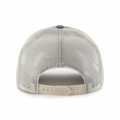 Chicago Blackhawks '47 Canteen Pigment Dyed Patch Trucker Adjustable Hat - Charcoal | US 202801576