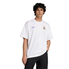 Real Madrid Lifestyler T-Shirt White - Adidas discount