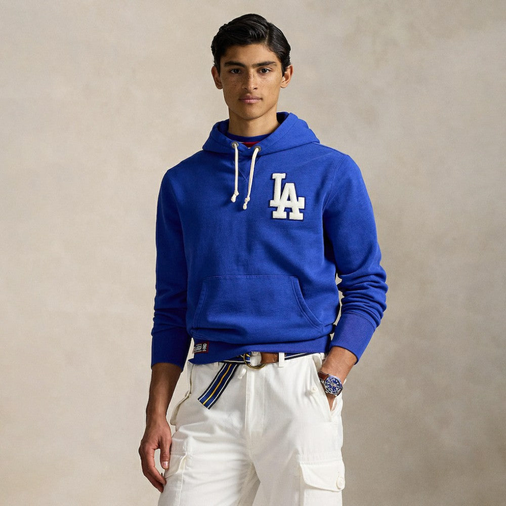 Dodgers Polo Ralph Lauren Fleece Hoodie - Royal Hoodies