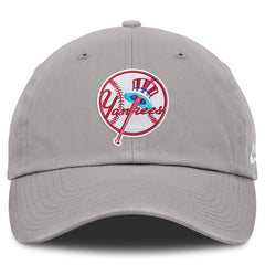 New York Yankees Nike Cooperstown Collection Club Adjustable Hat - Gray Hats