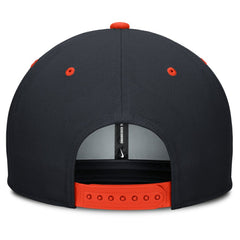 Detroit Tigers Nike Cooperstown Collection Pro Dri-FIT Snapback Hat - Navy/Orange Hats