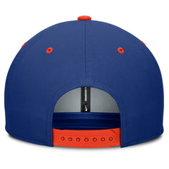 New York Mets Nike Cooperstown Collection Pro Dri-FIT Snapback Hat - Royal/Orange Hats