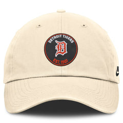 Detroit Tigers Nike Cooperstown Collection Club Adjustable Hat - Natural Hats