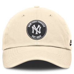 New York Yankees Nike Cooperstown Collection Club Adjustable Hat - Natural Hats