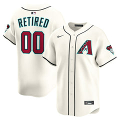 Arizona Diamondbacks Nike Home Limited Pick-A-Player Retired Roster Jersey - Cream Jerseys
