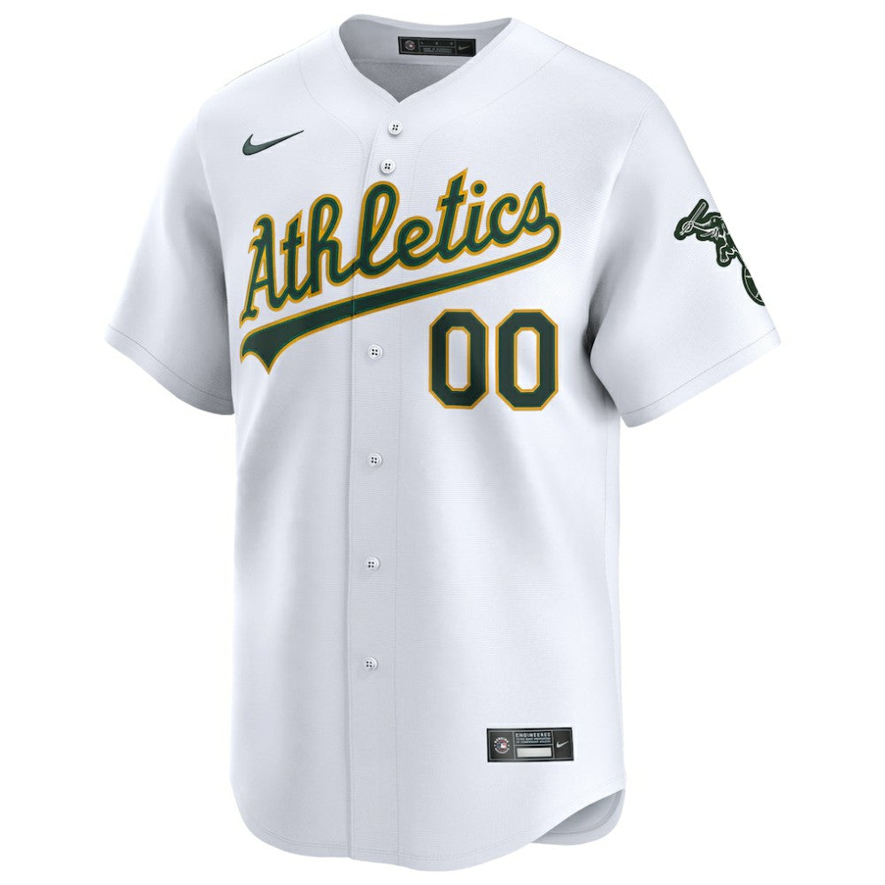 Athletics Nike Home Limited Pick-A-Player Retired Roster Jersey - White Jerseys