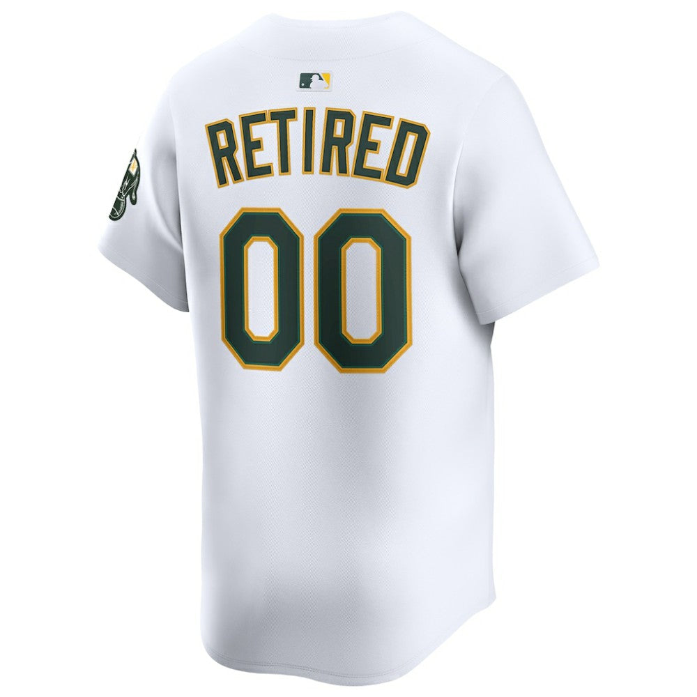 Athletics Nike Home Limited Pick-A-Player Retired Roster Jersey - White Jerseys