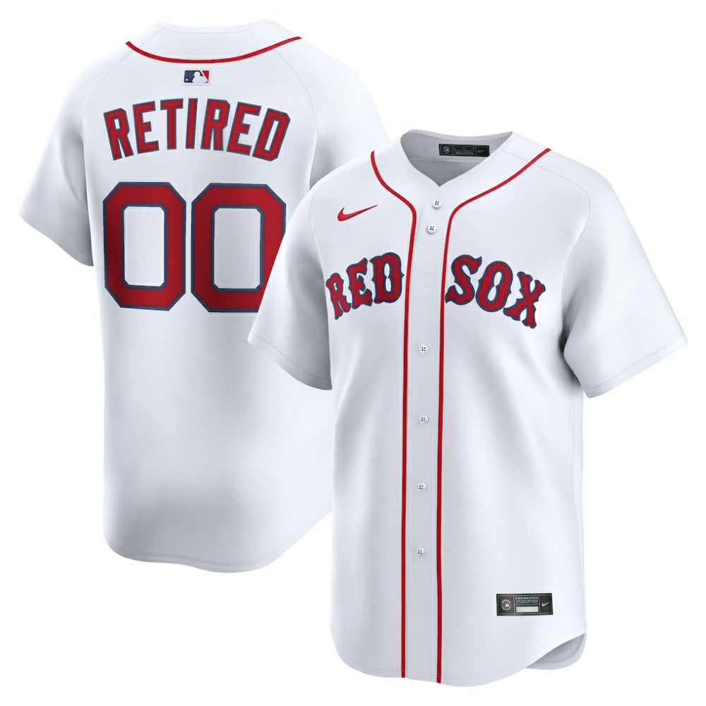 Boston Red Sox Nike Home Limited Pick-A-Player Retired Roster Jersey - White Jerseys