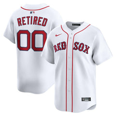 Boston Red Sox Nike Home Limited Pick-A-Player Retired Roster Jersey - White Jerseys