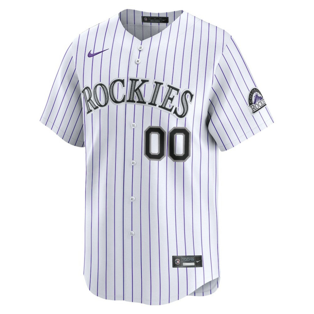 Colorado Rockies Nike Home Limited Pick-A-Player Retired Roster Jersey - White Jerseys