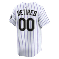 Colorado Rockies Nike Home Limited Pick-A-Player Retired Roster Jersey - White Jerseys
