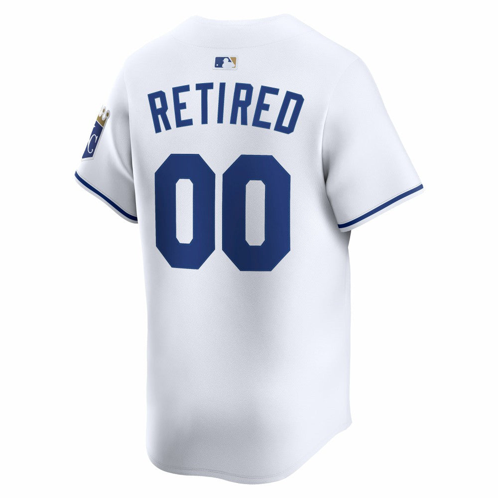 Kansas City Royals Nike Home Limited Pick-A-Player Retired Roster Jersey - White Jerseys