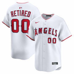 Los Angeles Angels Nike Home Limited Pick-A-Player Retired Roster Jersey - White Jerseys