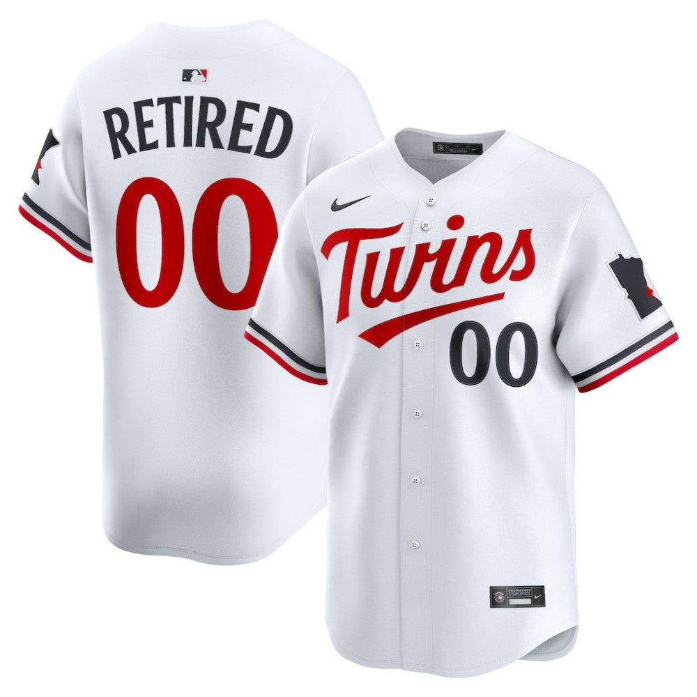 Minnesota Twins Nike Home Limited Pick-A-Player Retired Roster Jersey - White Jerseys