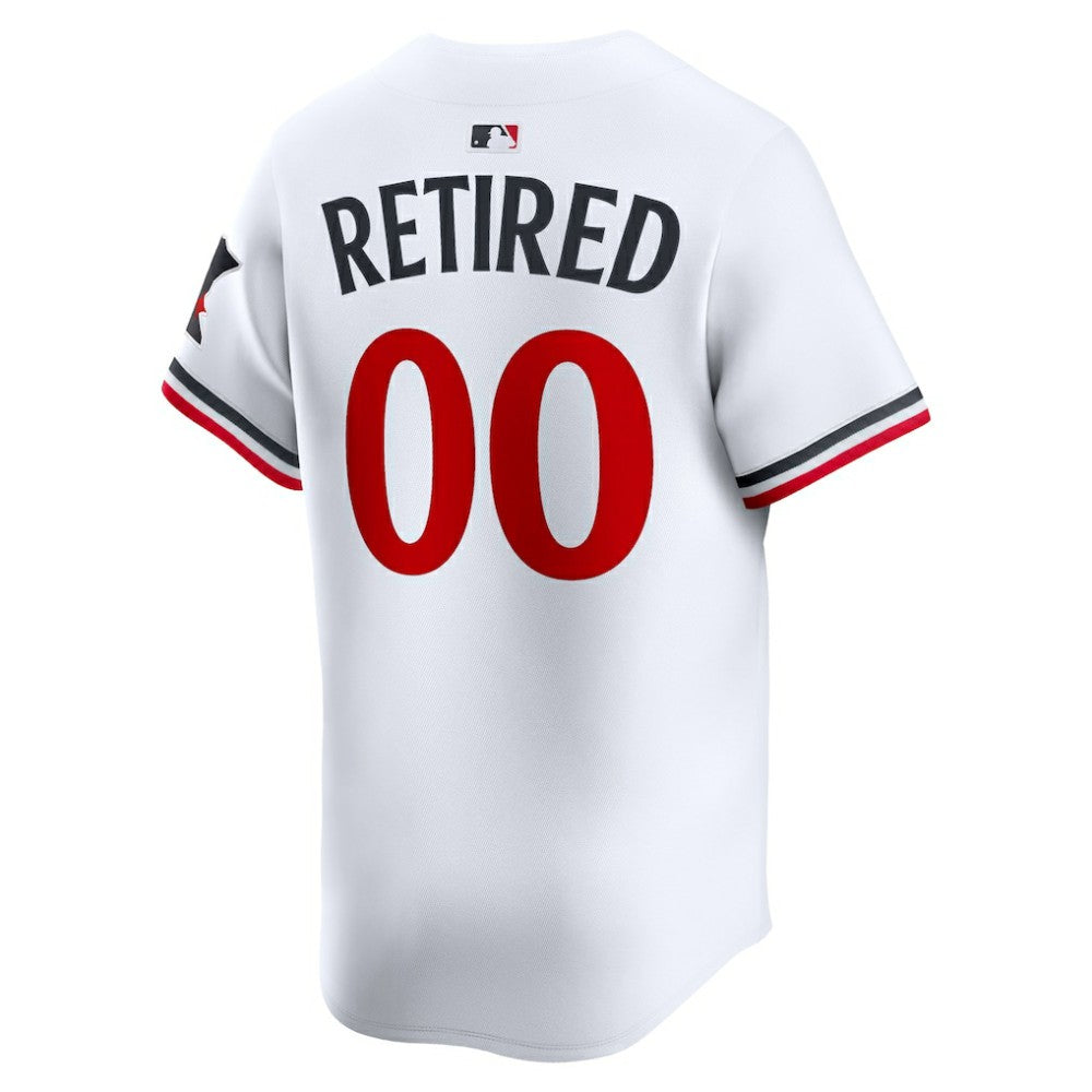 Minnesota Twins Nike Home Limited Pick-A-Player Retired Roster Jersey - White Jerseys