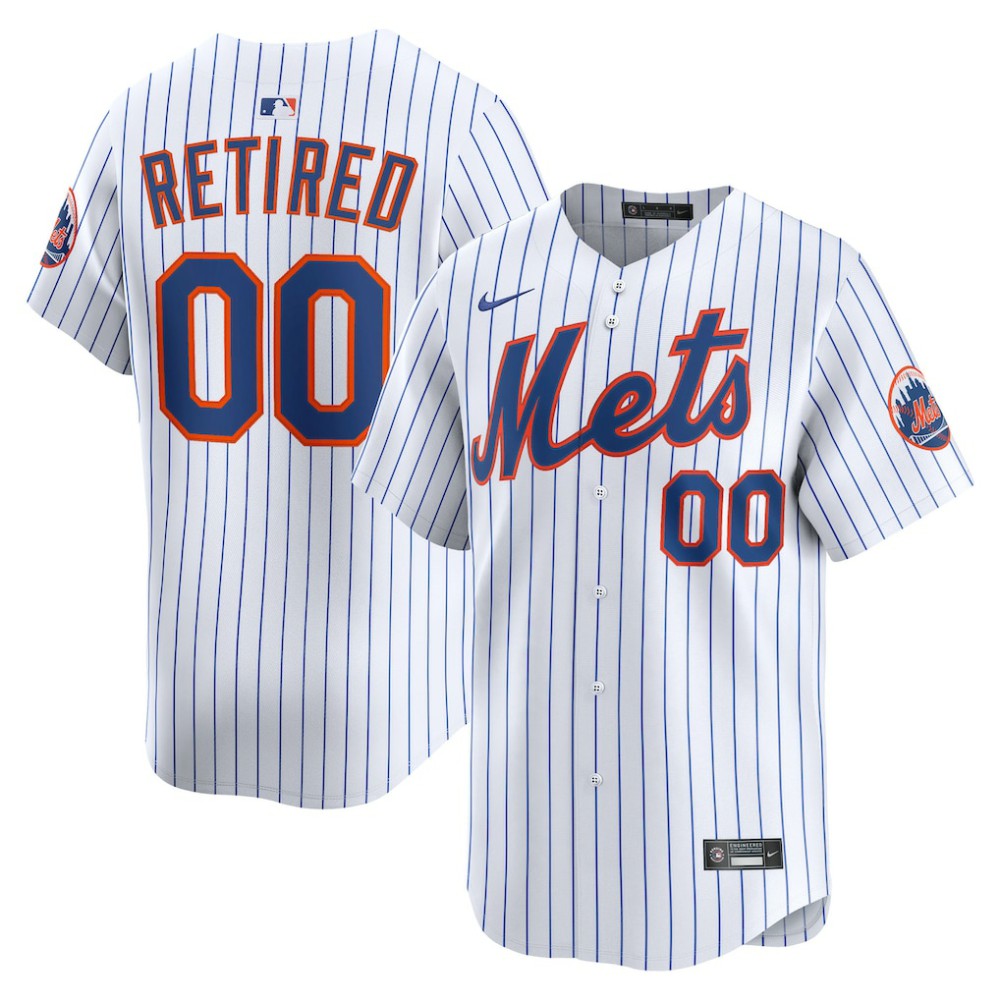 New York Mets Nike Home Limited Pick-A-Player Retired Roster Jersey - White Jerseys