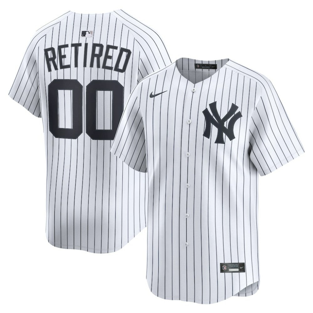 New York Yankees Nike Home Limited Pick-A-Player Retired Roster Jersey - White Jerseys
