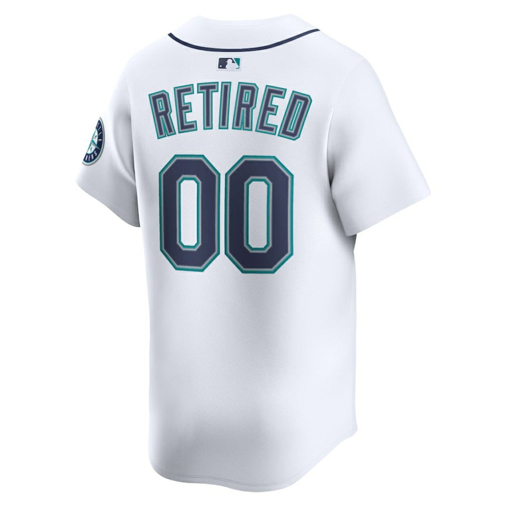 Seattle Mariners Nike Home Limited Pick-A-Player Retired Roster Jersey - White Jerseys