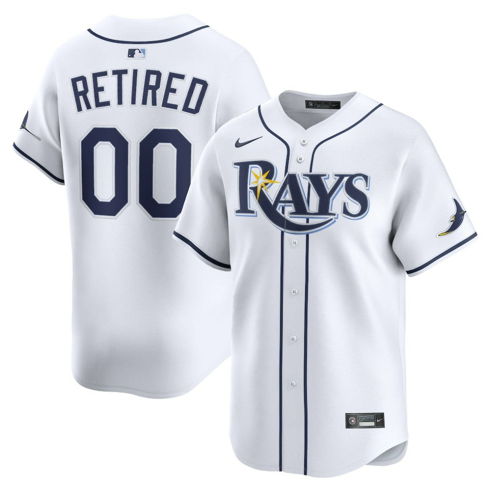 Tampa Bay Rays Nike Home Limited Pick-A-Player Retired Roster Jersey - White Jerseys