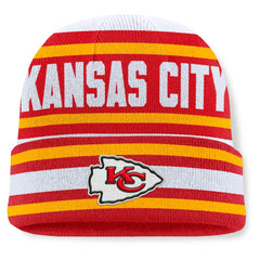 Kansas City Chiefs Center Cuffed Knit Hat - Red Hats