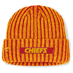 Kansas City Chiefs Field Judge Cuffed Knit Hat - Red/Gold Hats