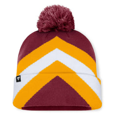 Washington Commanders Women's Cornerback Cuffed Knit Hat with Pom - Burgundy Hats