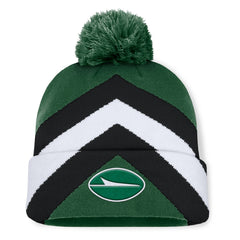 New York Jets Women's Cornerback Cuffed Knit Hat with Pom - Green Hats
