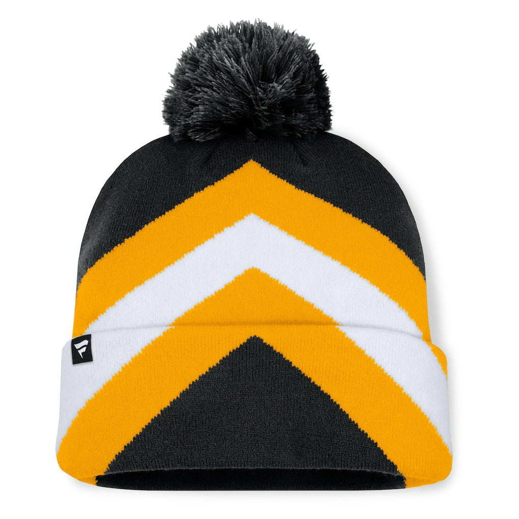 Pittsburgh Steelers Women's Cornerback Cuffed Knit Hat with Pom - Black Hats