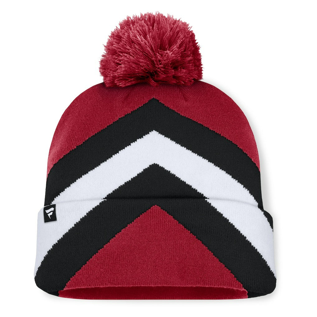 San Francisco 49ers Women's Cornerback Cuffed Knit Hat with Pom - Scarlet Hats