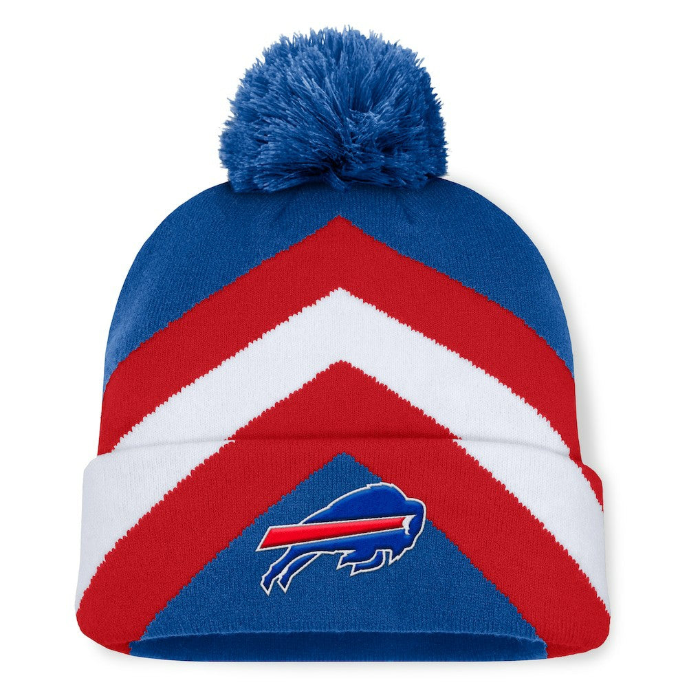 Buffalo Bills Women's Cornerback Cuffed Knit Hat with Pom - Royal Hats
