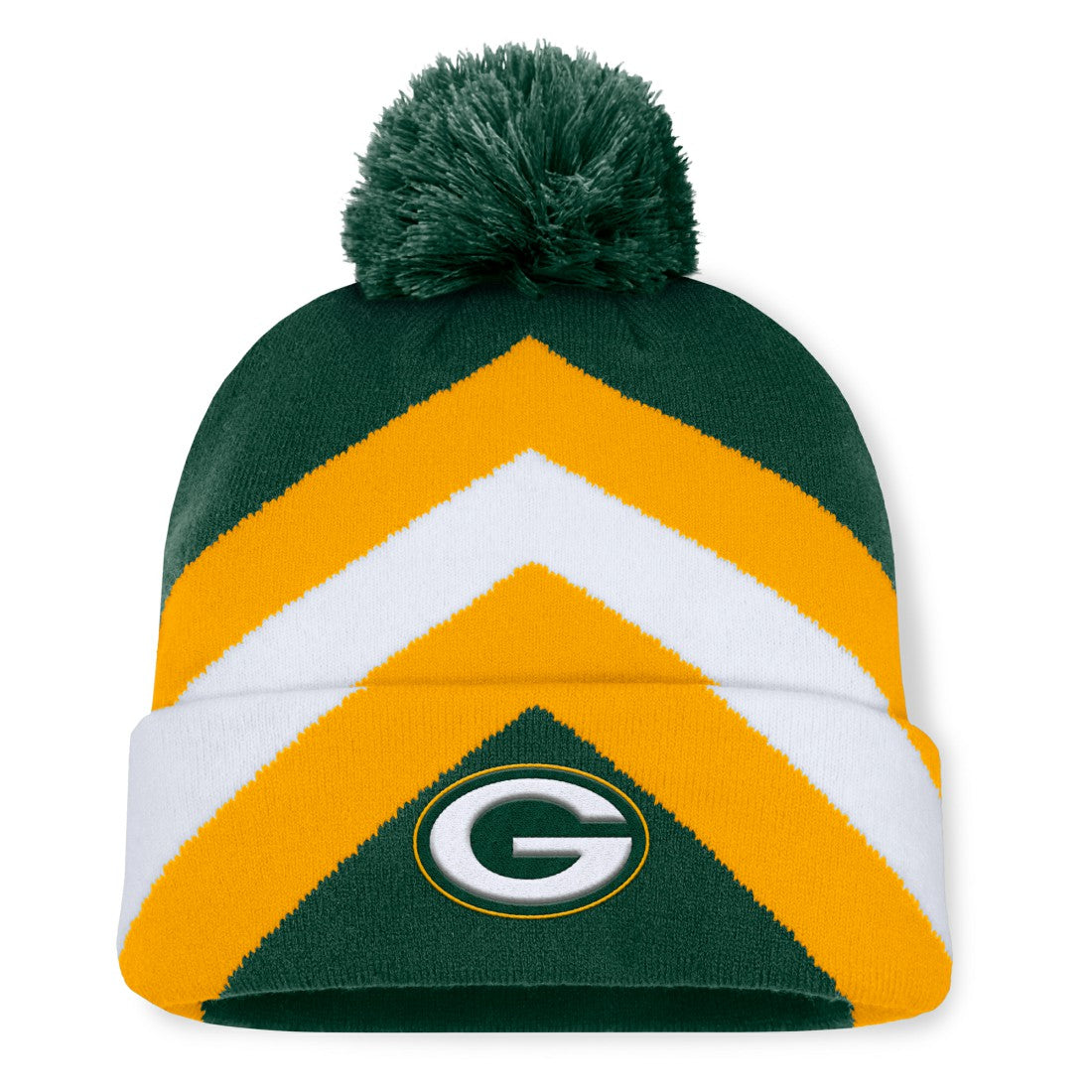 Green Bay Packers Women's Cornerback Cuffed Knit Hat with Pom - Green Hats