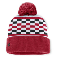 San Francisco 49ers Women's End Zone Cuffed Knit Hat with Pom - Scarlet Hats