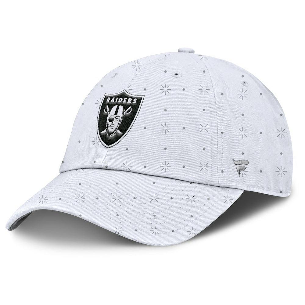 Las Vegas Raiders Women's Neutral Zone Adjustable Hat - White Hats
