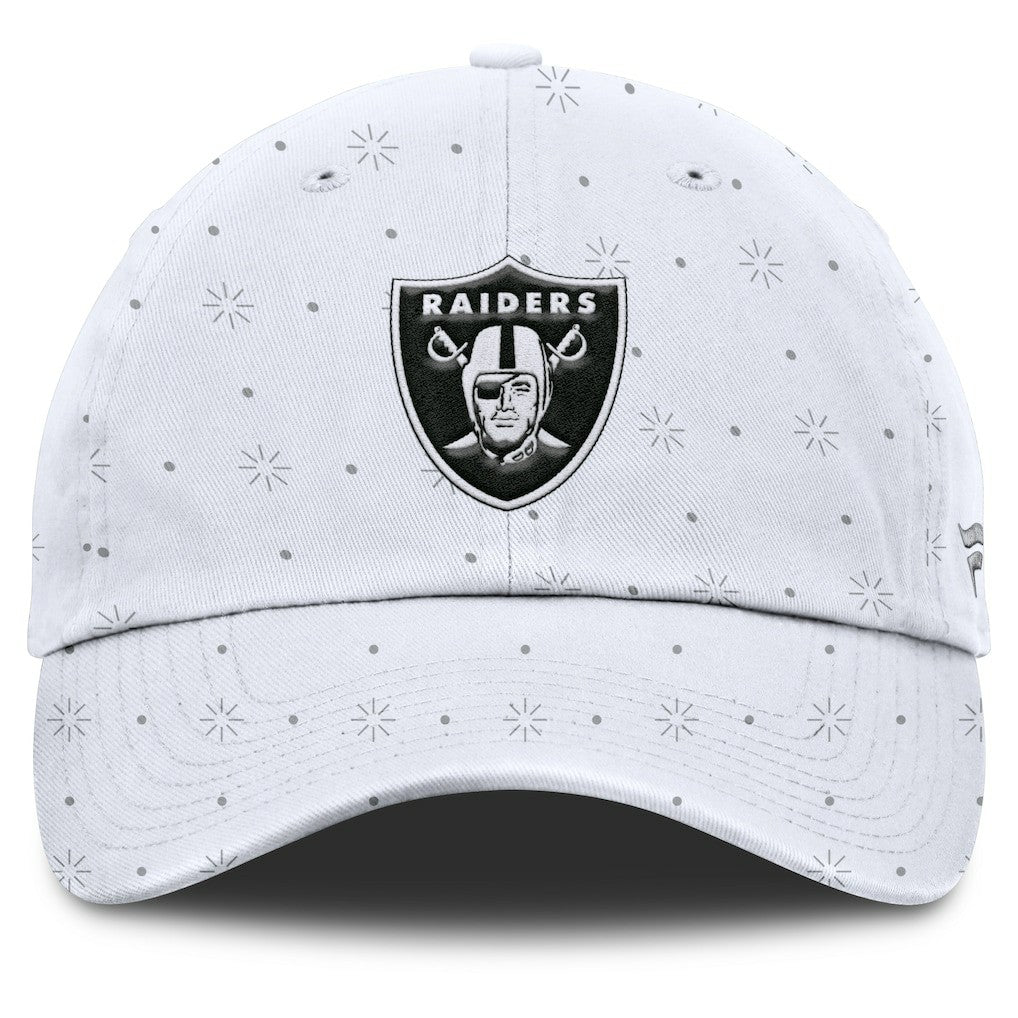 Las Vegas Raiders Women's Neutral Zone Adjustable Hat - White Hats