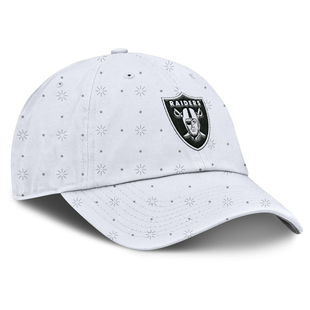 Las Vegas Raiders Women's Neutral Zone Adjustable Hat - White Hats