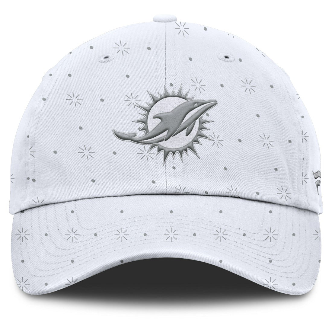 Miami Dolphins Women's Neutral Zone Adjustable Hat - White Hats