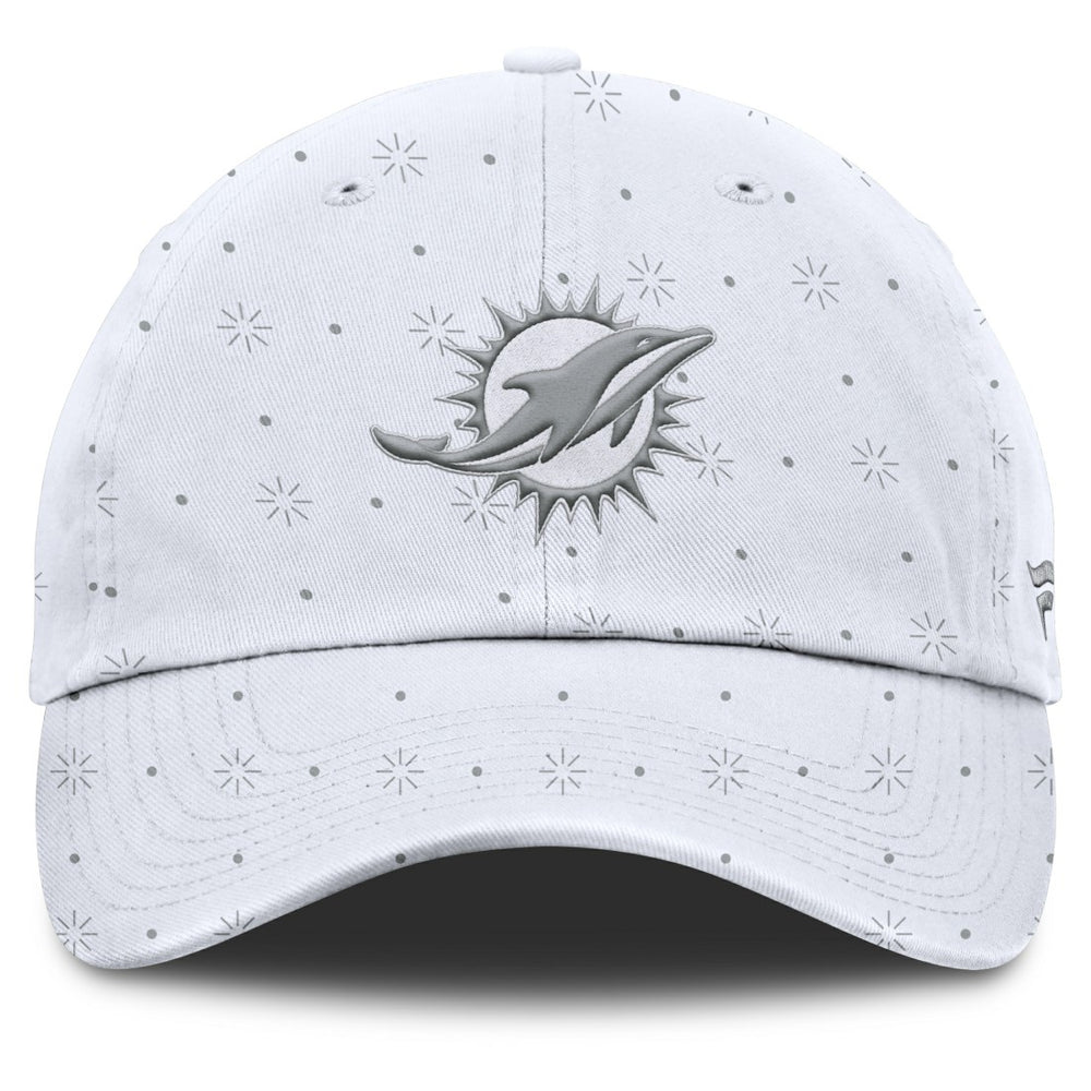 Miami Dolphins Women's Neutral Zone Adjustable Hat - White Hats