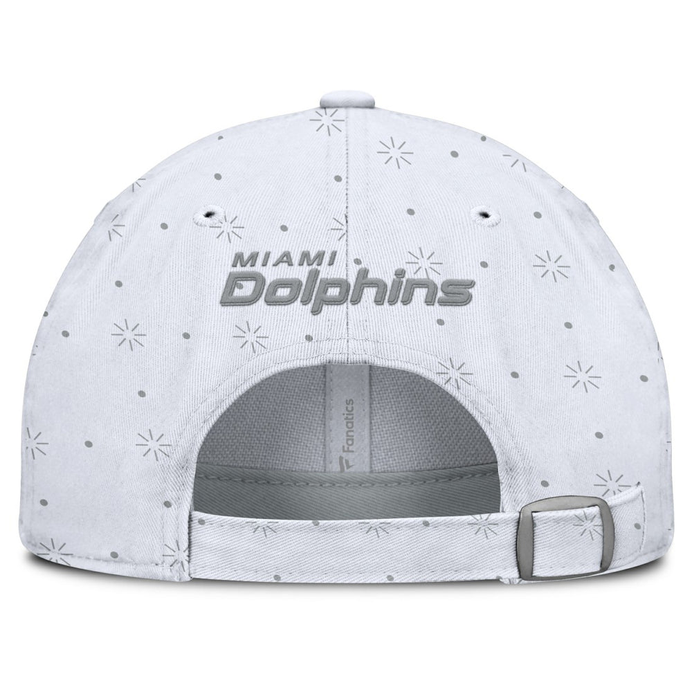 Miami Dolphins Women's Neutral Zone Adjustable Hat - White Hats