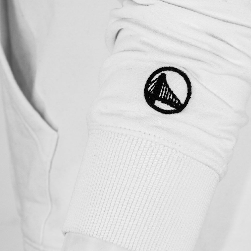Golden State Warriors FISLL x Benny Gold Unisex Association Edition Full-Zip Hoodie White