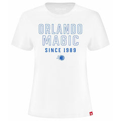 Orlando Magic Sportiqe Women's Arcadia Premium T-Shirt White