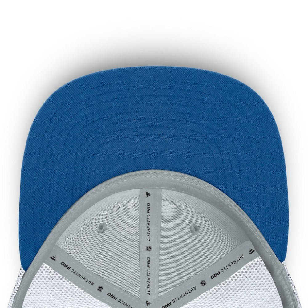 New York Rangers Fanatics Centennial Authentic Pro Structured Trucker Adjustable Hat - Blue/White | US 202815535