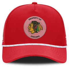 Chicago Blackhawks Fanatics Centennial Pinched Front Adjustable Hat - Red | US 202815572