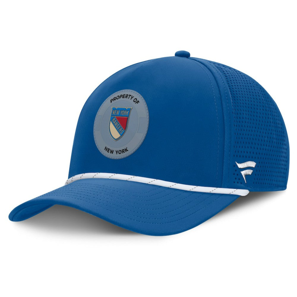 New York Rangers Fanatics Centennial Authentic Pro Pinched Front Adjustable Hat - Blue | US 202815573