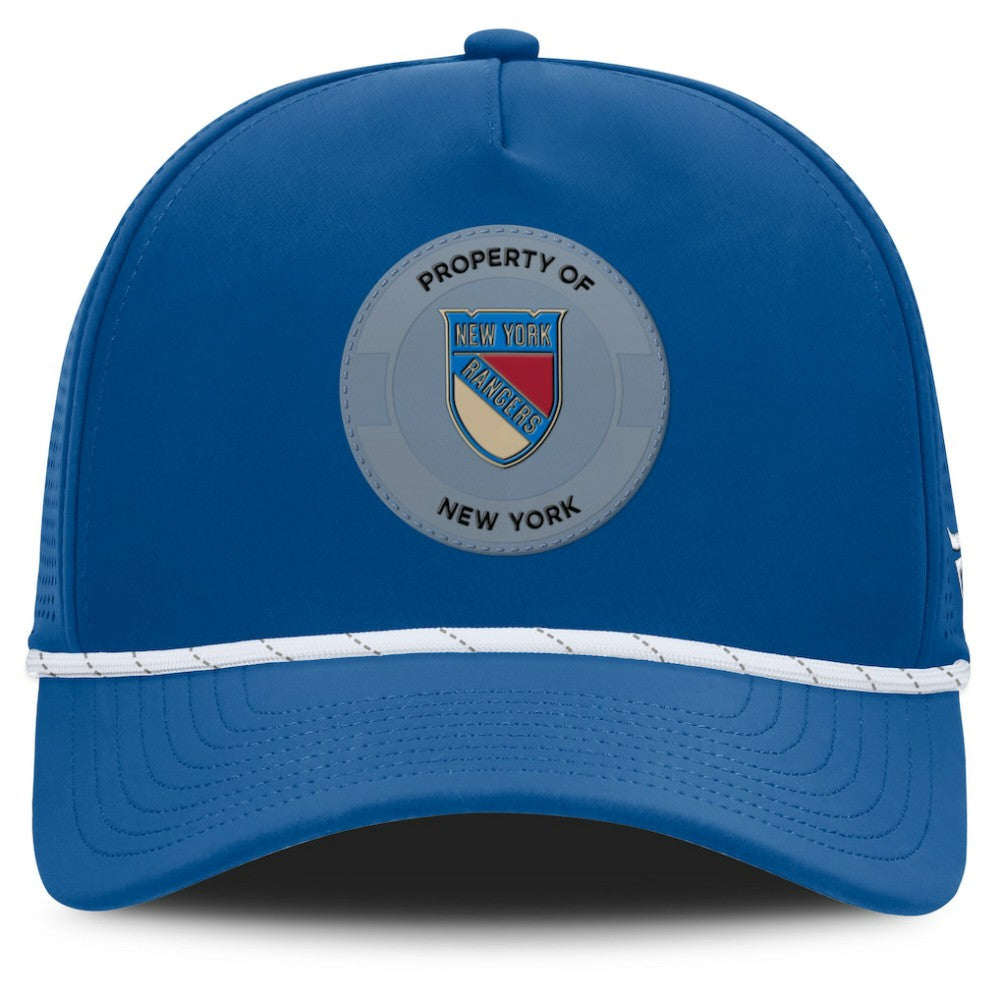 New York Rangers Fanatics Centennial Authentic Pro Pinched Front Adjustable Hat - Blue | US 202815573